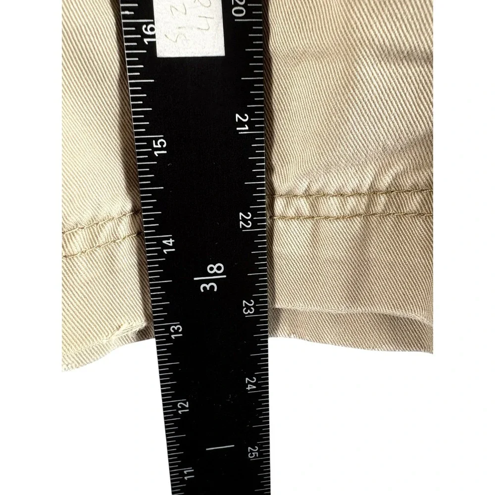 Signature by Levi Strauss Cargo Shorts Mens 34 Khaki Tan Vintage Workwear Y2K